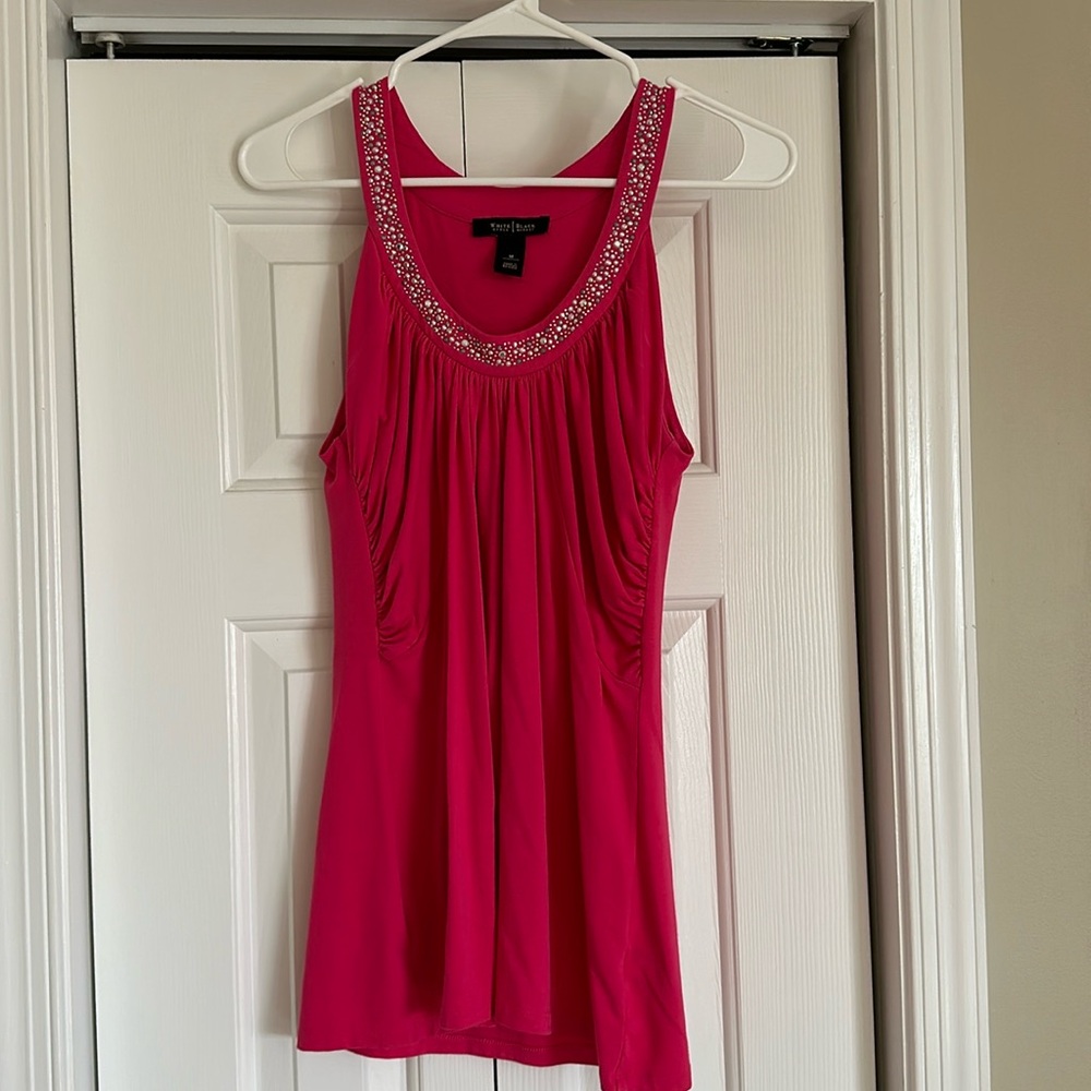 Pink White House Black Market top